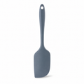 Spatule souple en silicone bleu ardoise résistante à la chaleur 32 cm