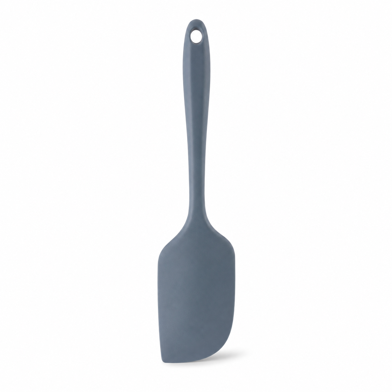 Spatule souple en silicone bleu ardoise résistante à la chaleur 32 cm