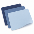 Lot de 3 tapis de découpe flexibles bleu froid 38 x 30 cm