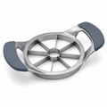 Coupe-pommes manuel en inox gris bleuté 18 cm