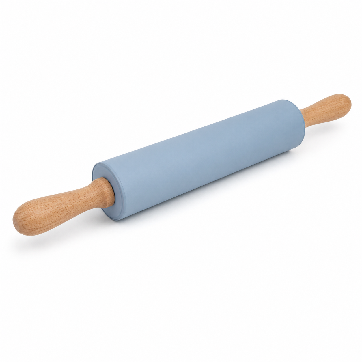 Rouleau à pâtisserie en silicone bleu glacier 43 cm