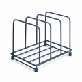 Support pour planches et couvercles bleu ardoise 28 x 18 x 16 cm